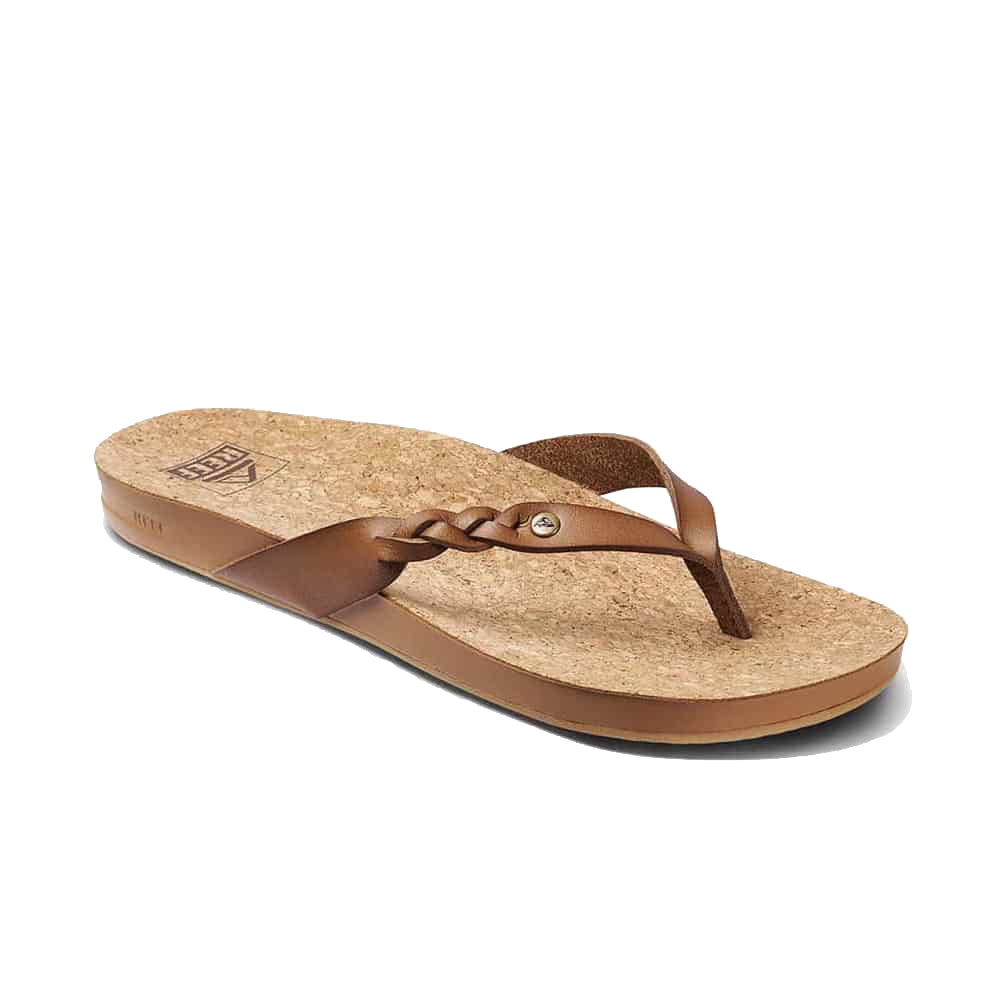 Reef Cushion Court Twist Womens Sandal Coffee 6