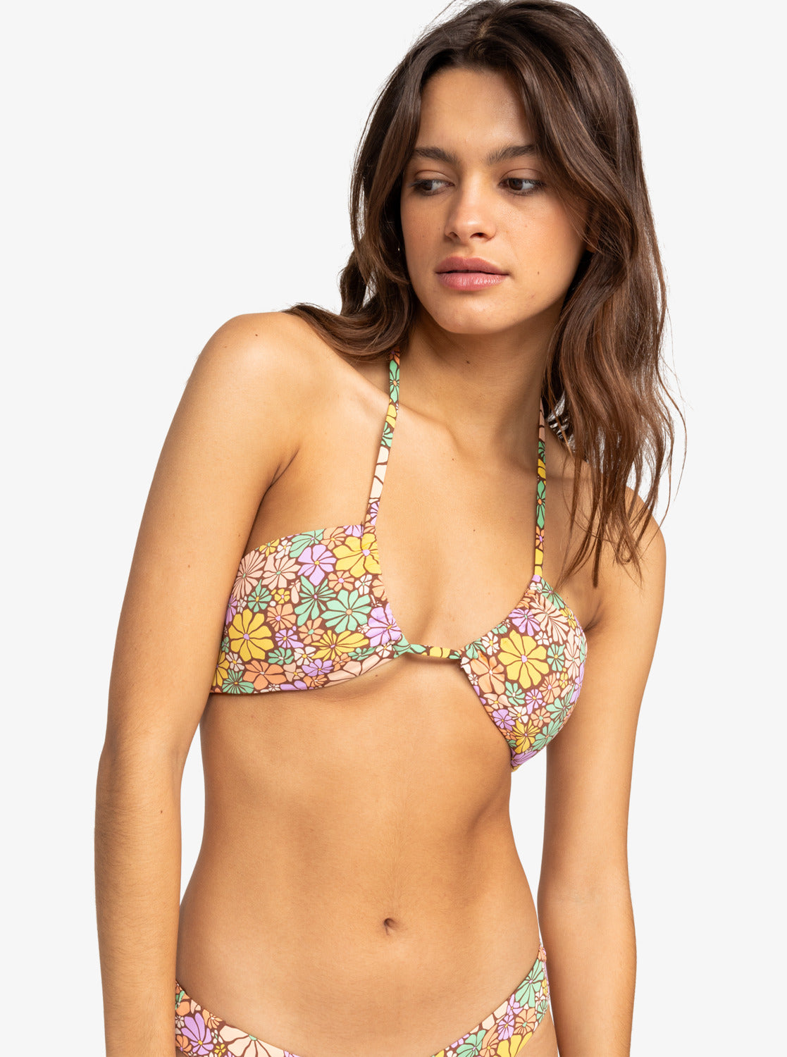 Roxy All About Sol Bikini Top CQR7 L