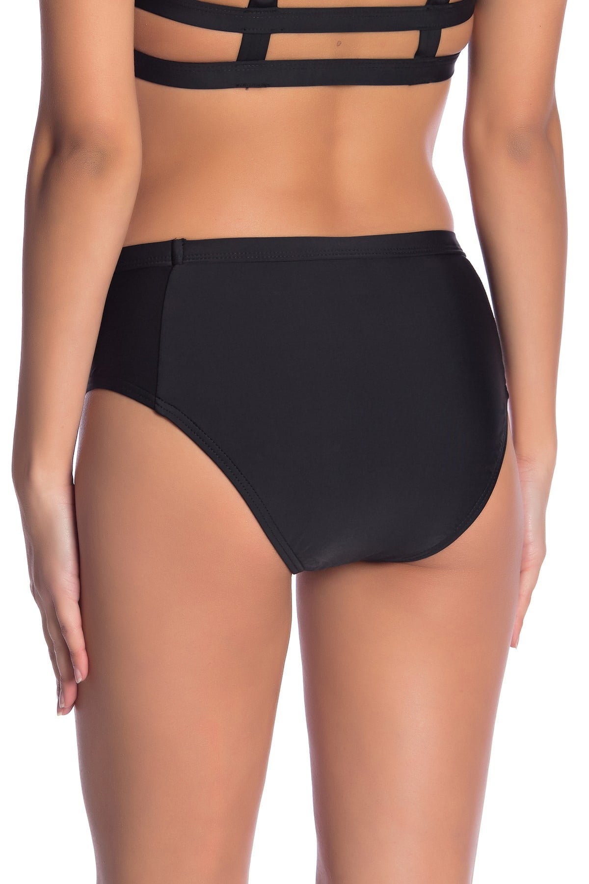 H20 Retro Highwaisted Bikini Bottom BLK S