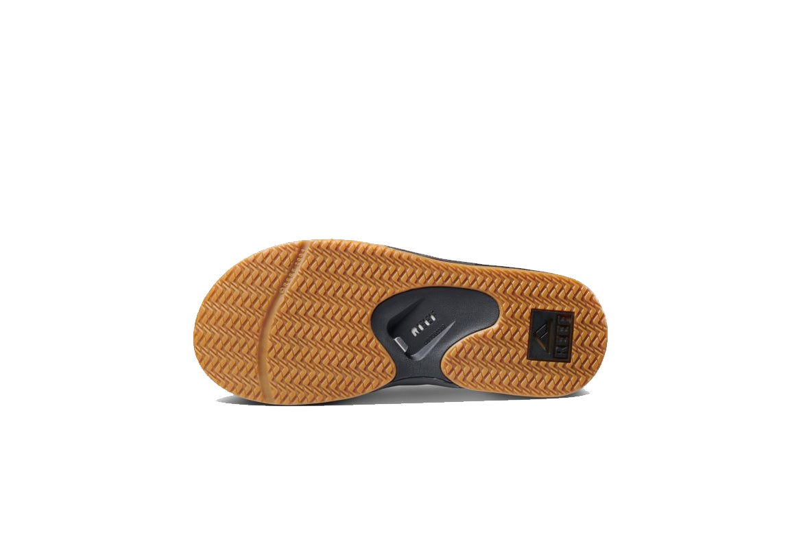 Reef Fanning Mens Sandal Black-Silver 8