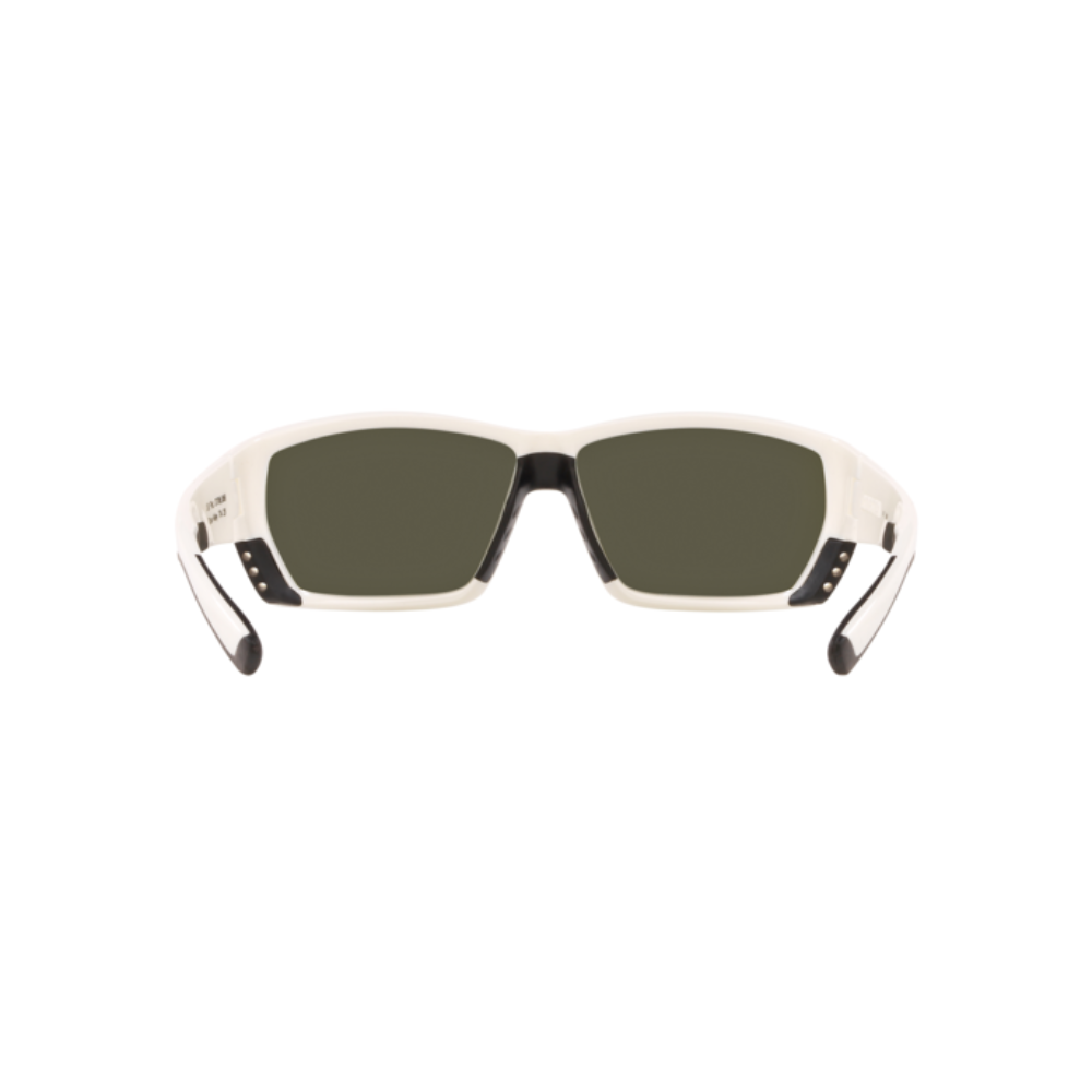 Costa Del Mar Tuna Alley Sunglasses White Blue Mirror 580G