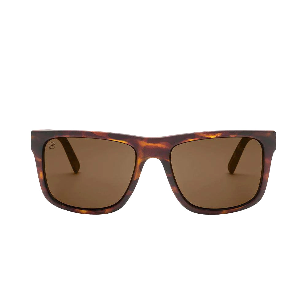 Electric Swingarm XL Sunglasses Matte-Tort Ohm-Bronze Square