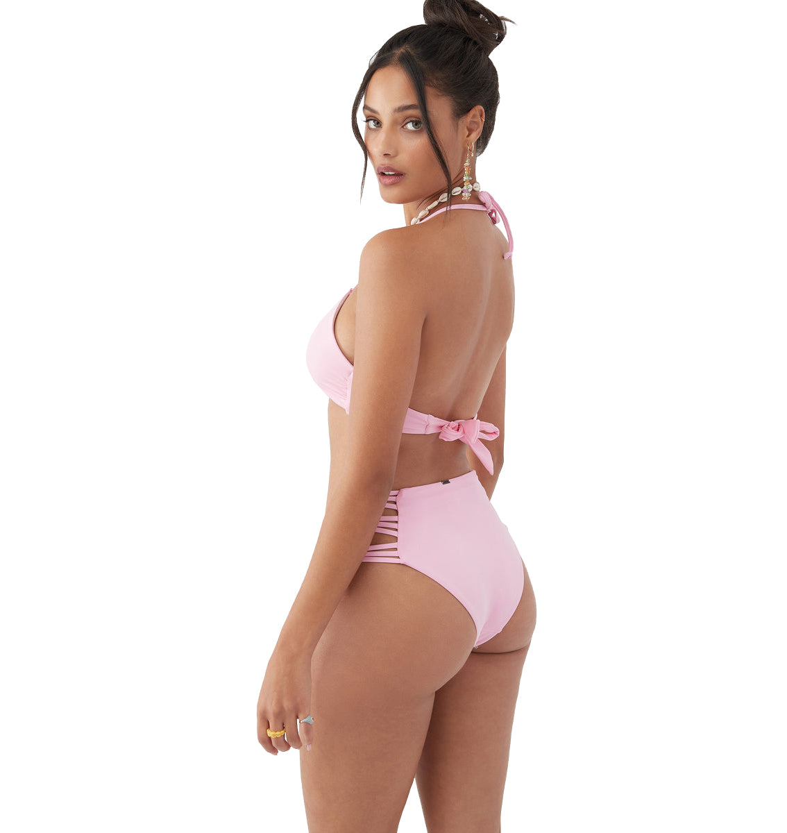 O'Neill Saltwater Solids Boulders Bottom PNK XS