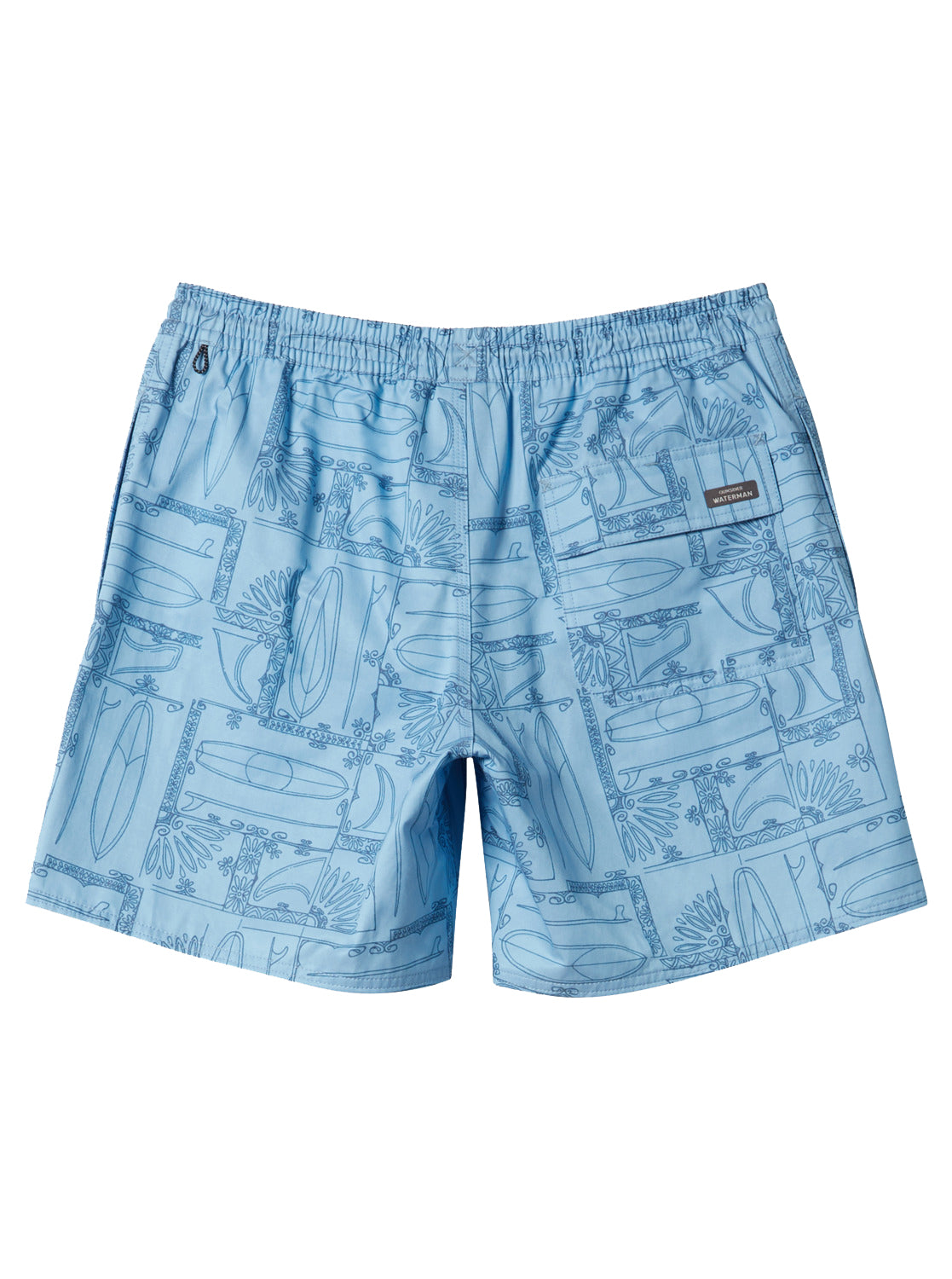 Quiksilver Waterman Longboard Volley 17" Elastic Waist Shorts BHC9 XL