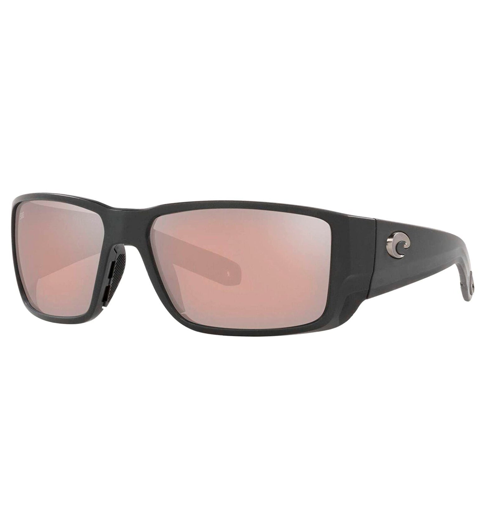 Costa Del Mar Blackfin Pro Sunglasses MatteBlack CopperSilverMirror 580G
