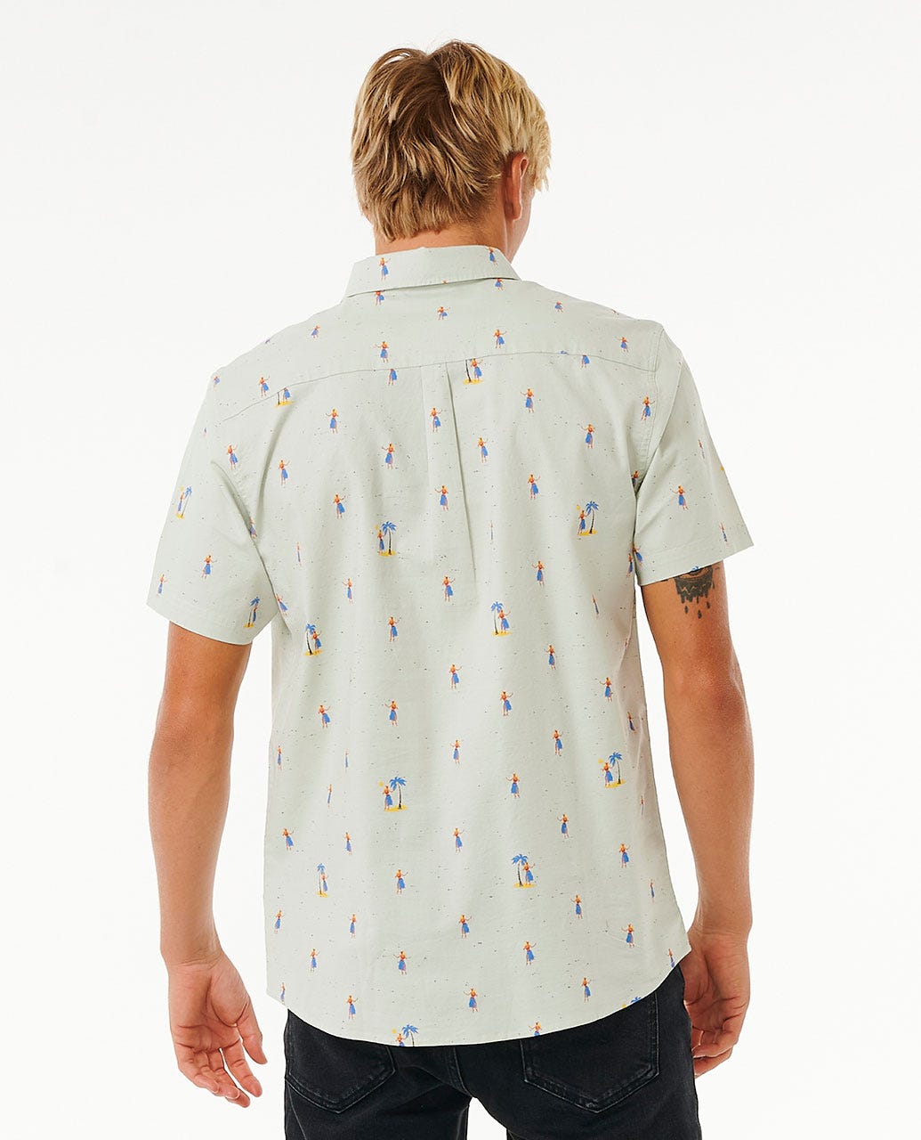Rip Curl Hula Breach SS Shirt 0067-MINT XL