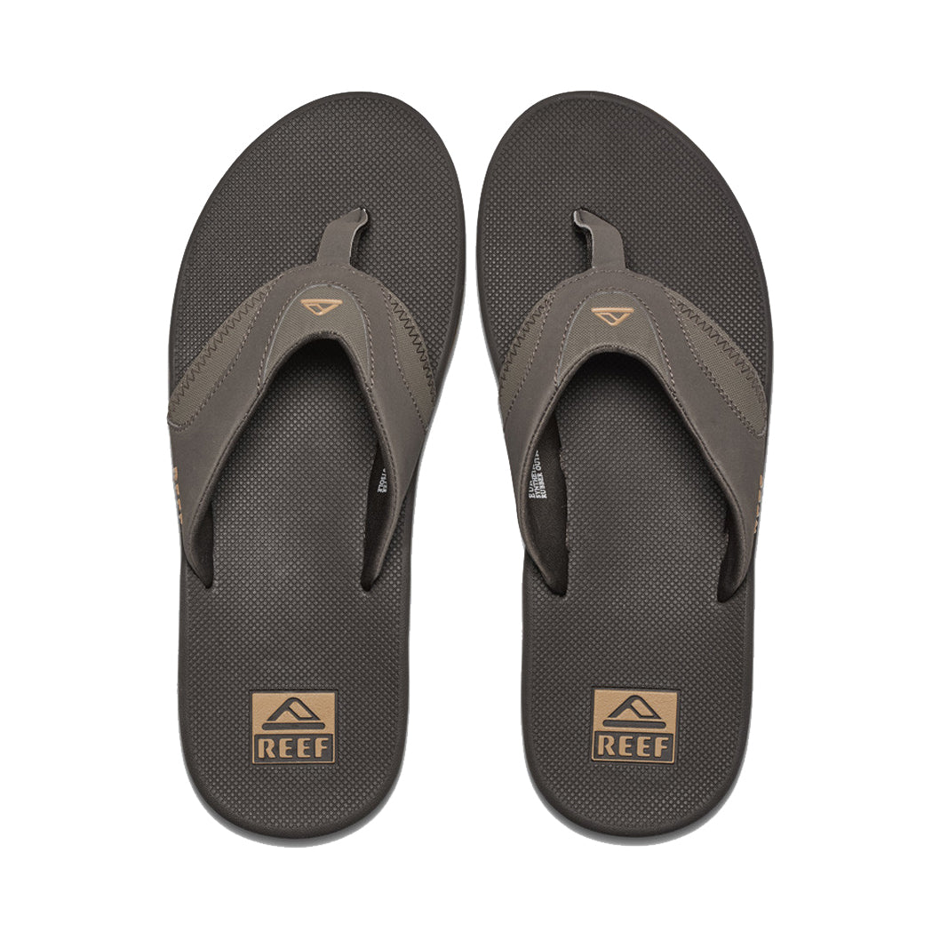 Reef Fanning Mens Sandal Brown-Gum 15