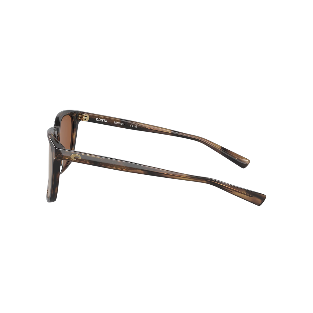 Costa Del Mar Sullivan Polarized Sunglasses SaltMarsh CopperSilverMirror 580G