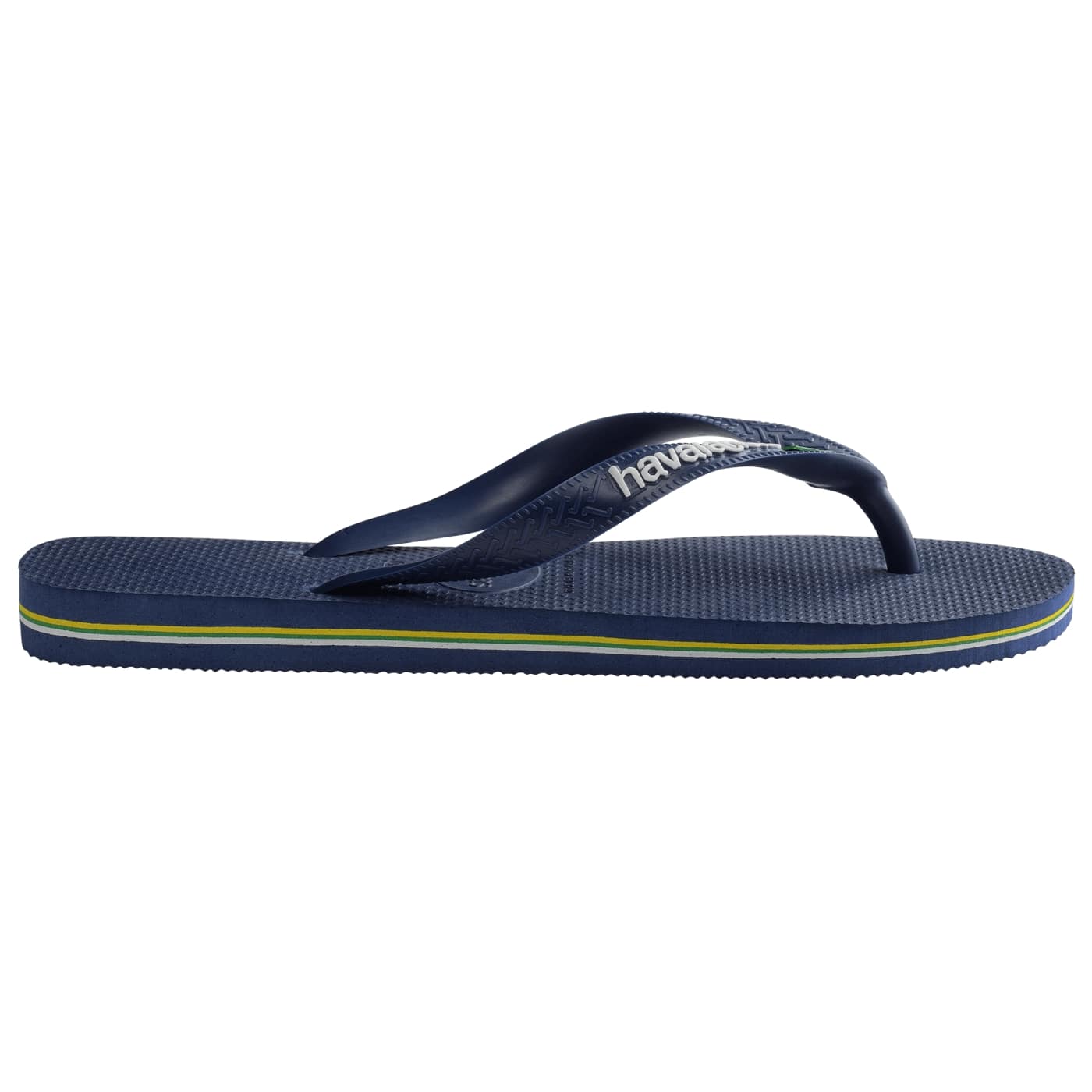 Havaianas Brazil Logo Boys Sandal 0555-Navy Blue 3 Y