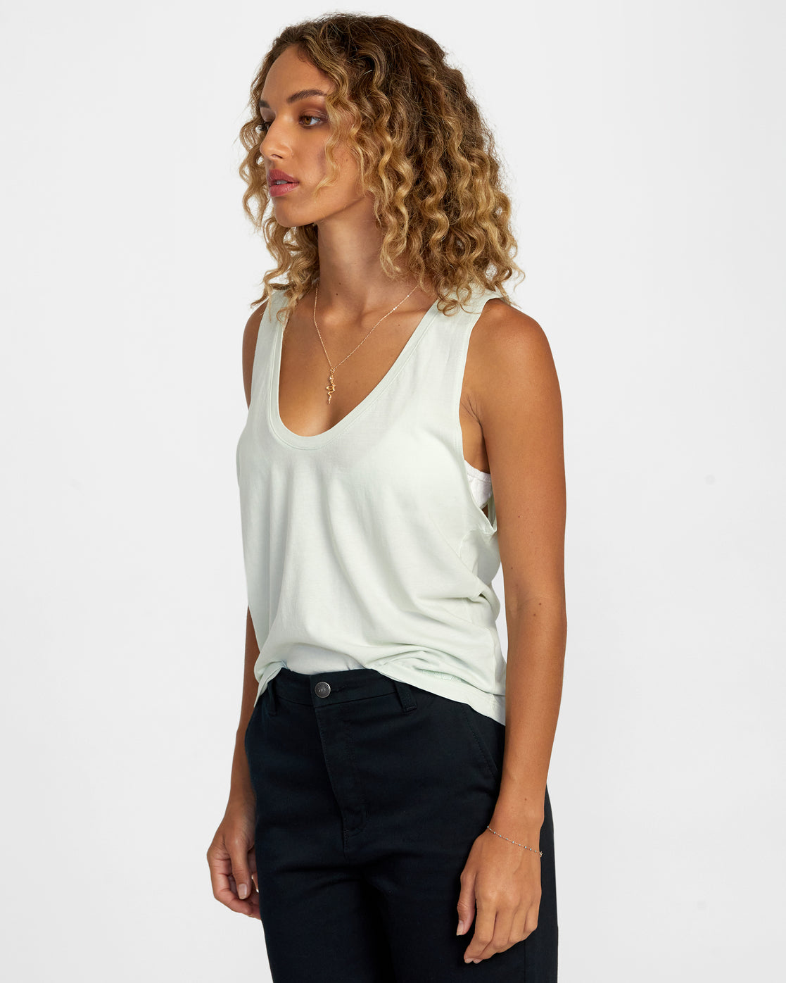 RVCA PTC Minted SS Tee SKY L
