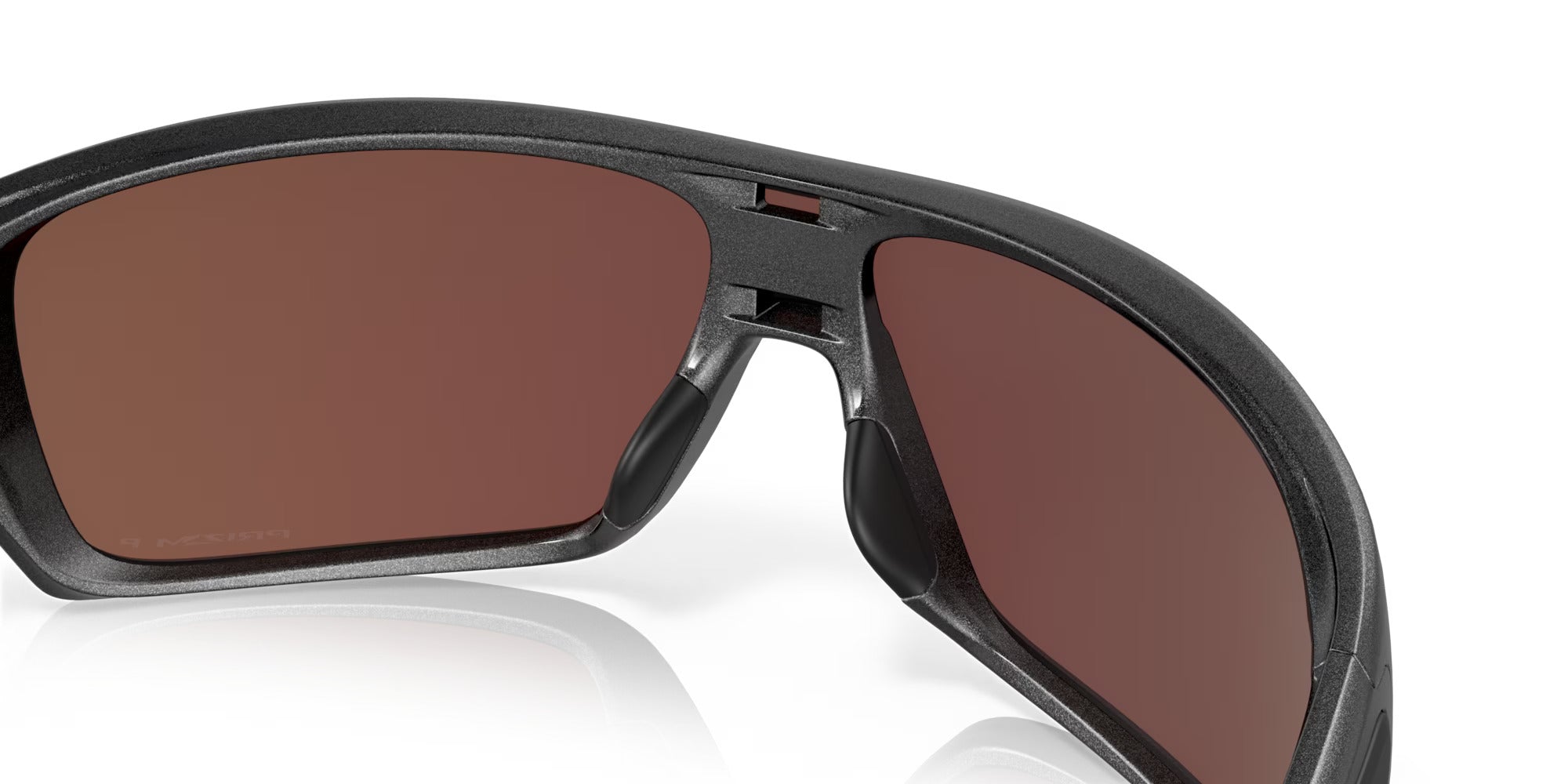 Oakley Turbine Rotor Polarized Sunglasses Steel PrizmDeepWaterPolar Square