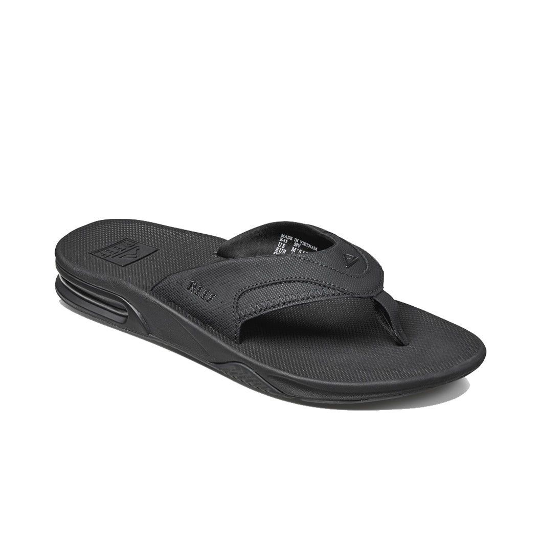 Reef Fanning Mens Sandal All Black 10
