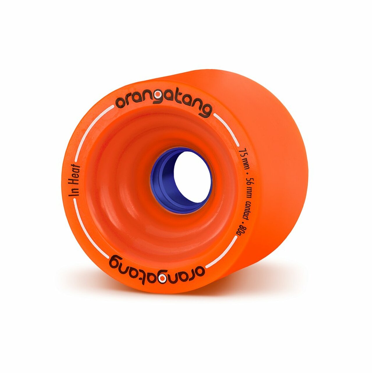 Orangatang In Heat Orange 75mm 80a