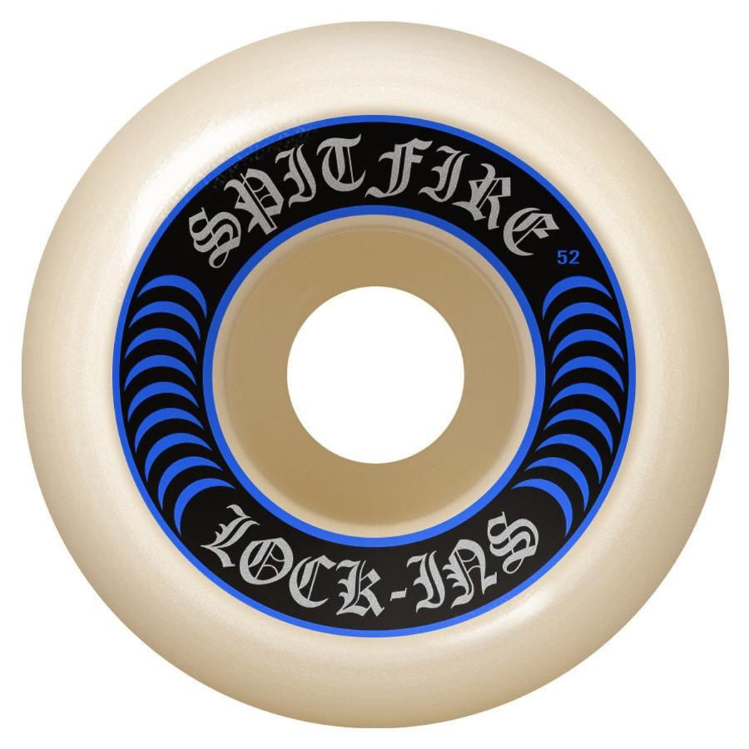 Spitfire Formula Four Lock Ins 99D 52mm Natural