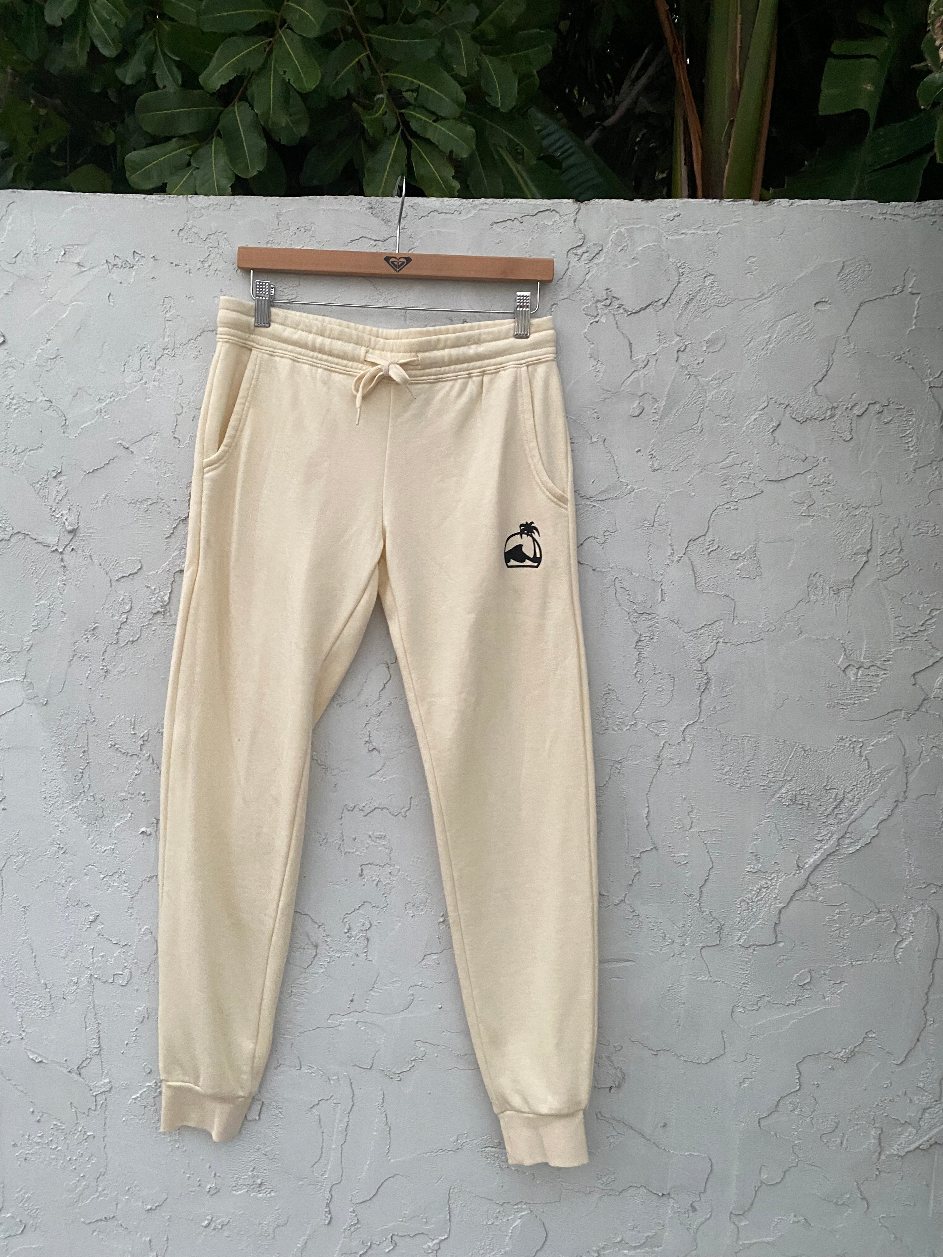 Island Water Sports California Wave Wash Sweatpants Bone/Black S