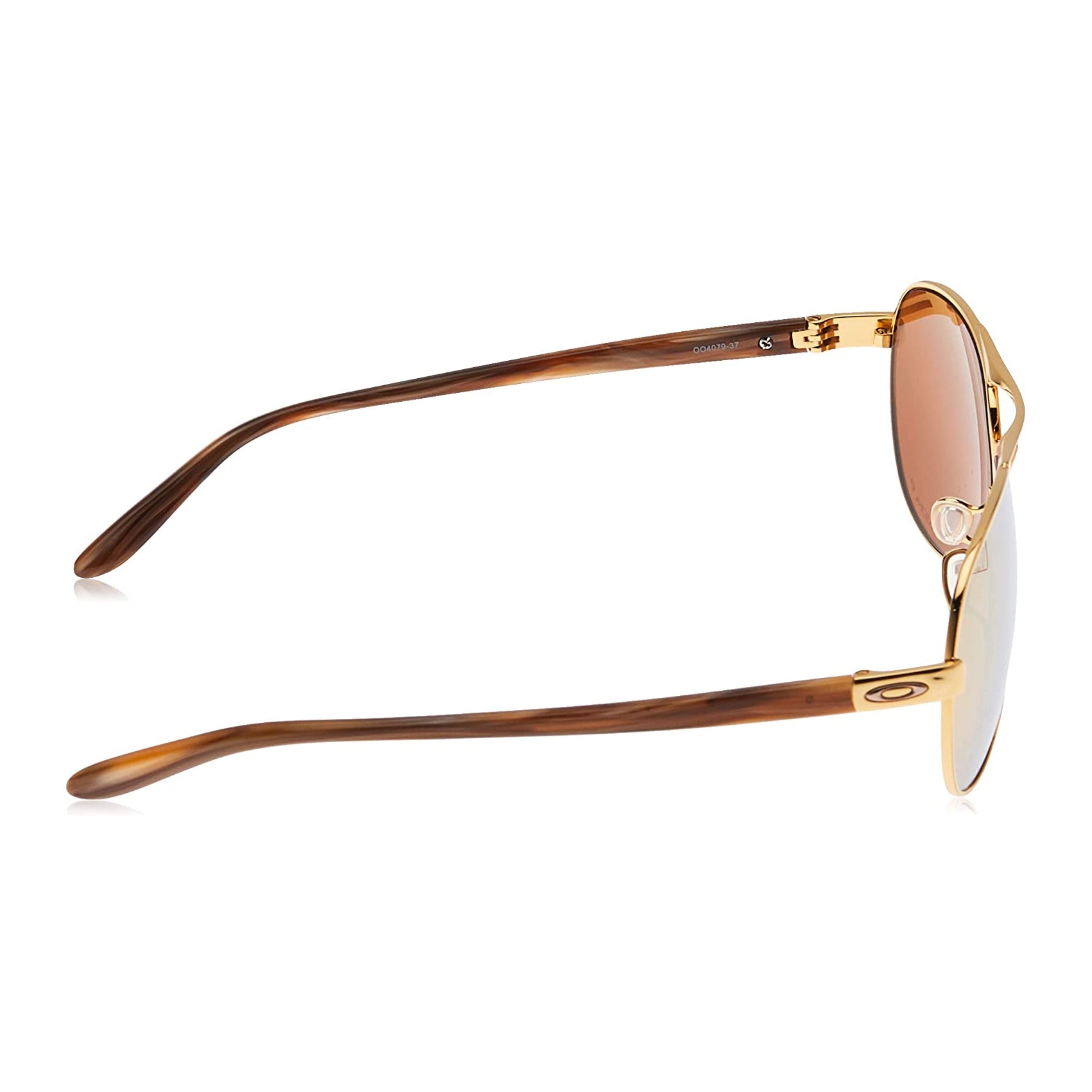 Oakley Feedback Polarized Sunglasses Polished Gold Prizm Rose Gold Aviator