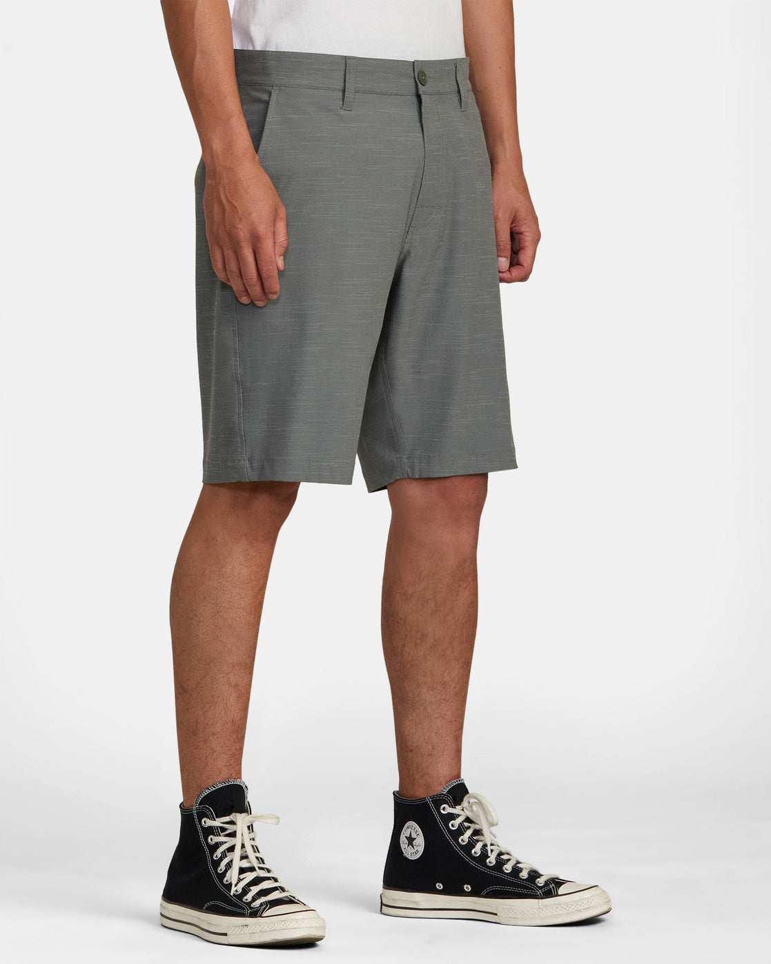 RVCA Balance Hybrid Short OLV-Olive 28