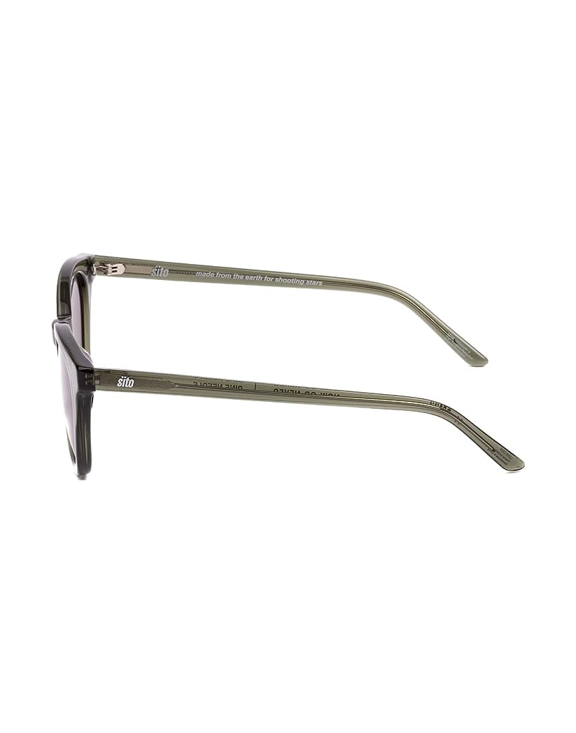 Sito Now or Never Polarized Sunglasses Pineneedle IronGrey