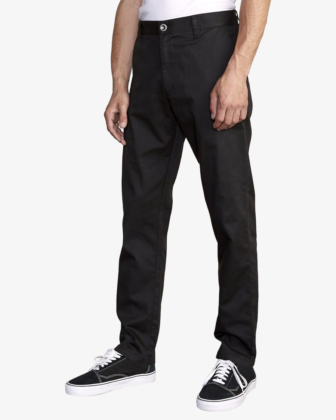 RVCA The Weekend Straight Fit Chino BLK 30