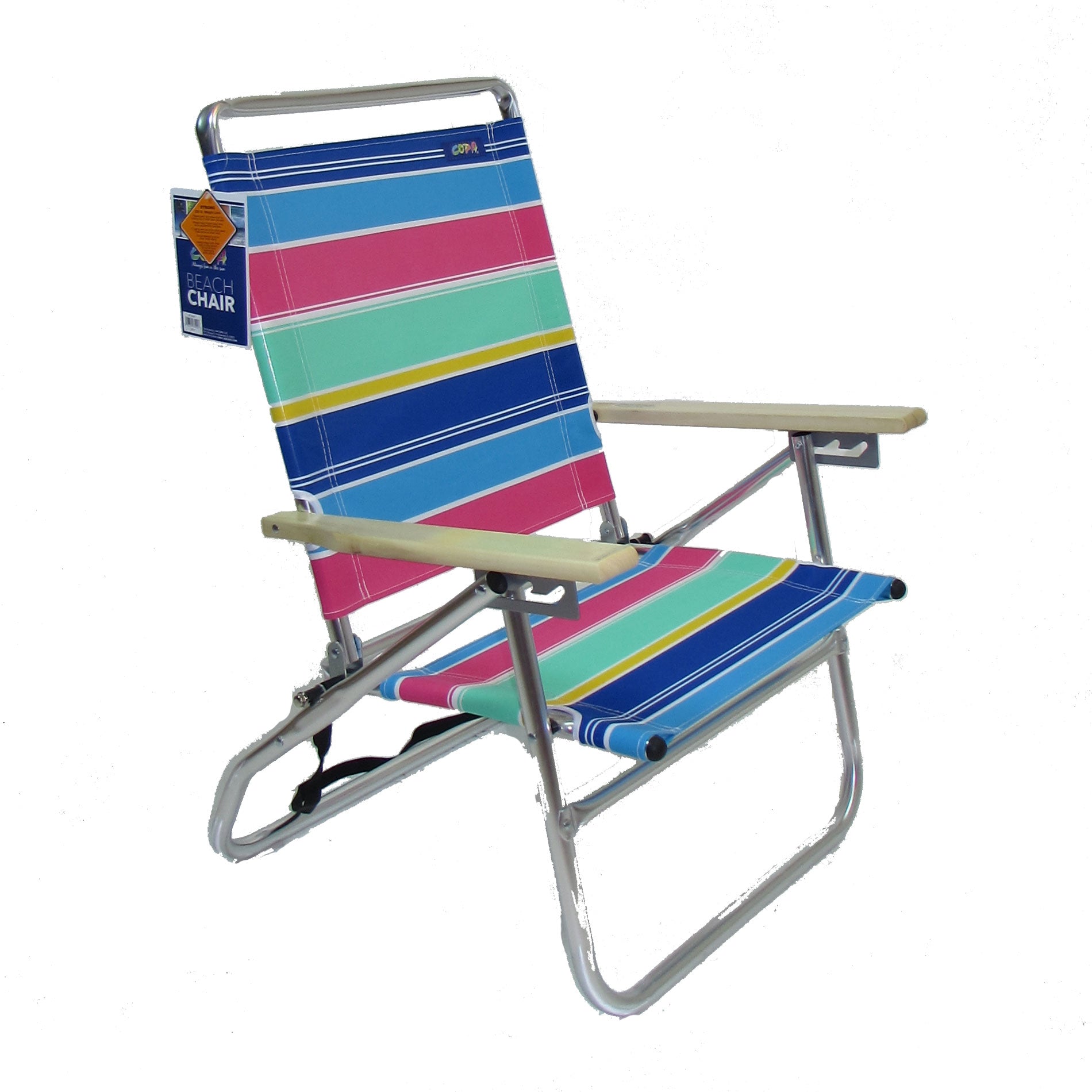 Triangle 3 Position Mid-Height Beach Chair