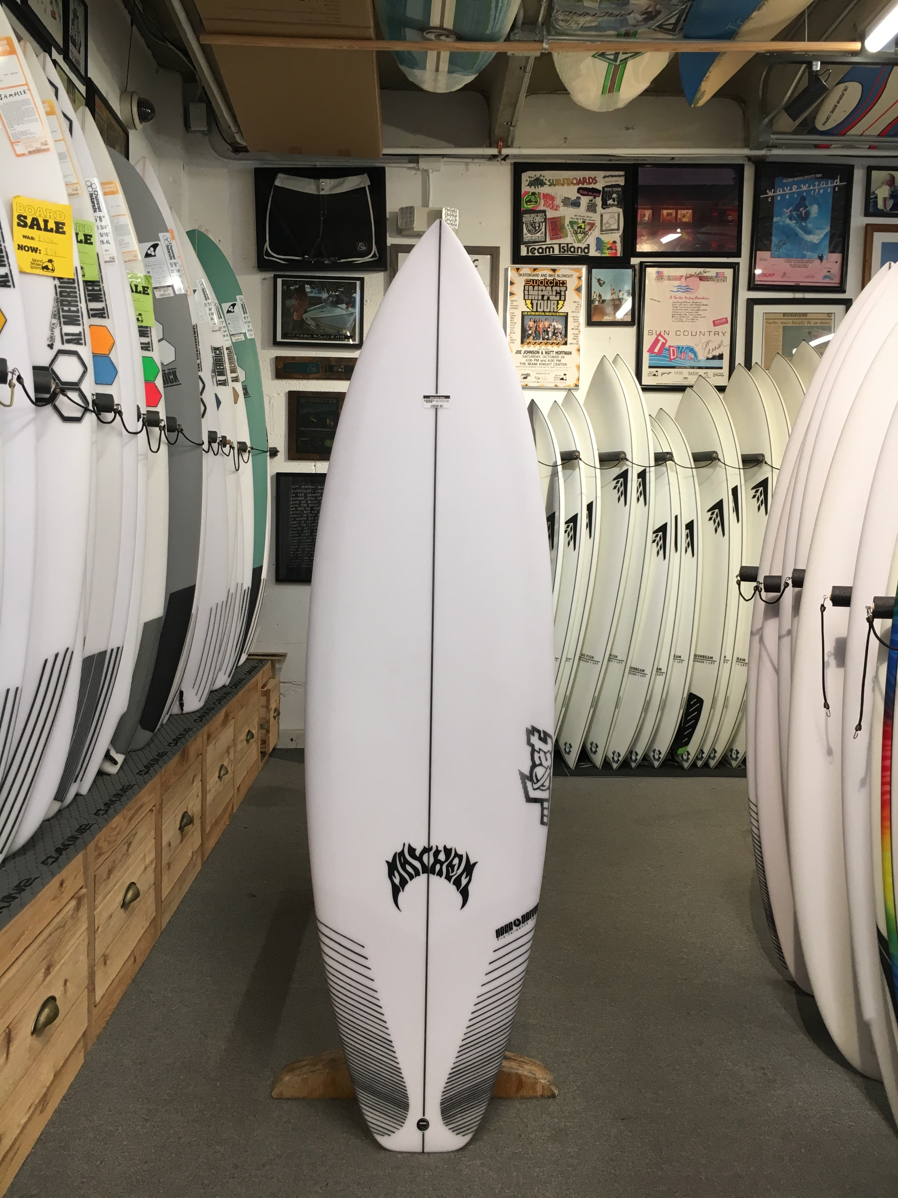 Lost Surfboards Uber Driver Futures Fins 5ft8in