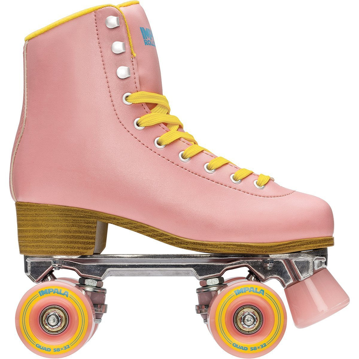 Impala Sidewalk Womens Roller Skates Pink/Yellow 14