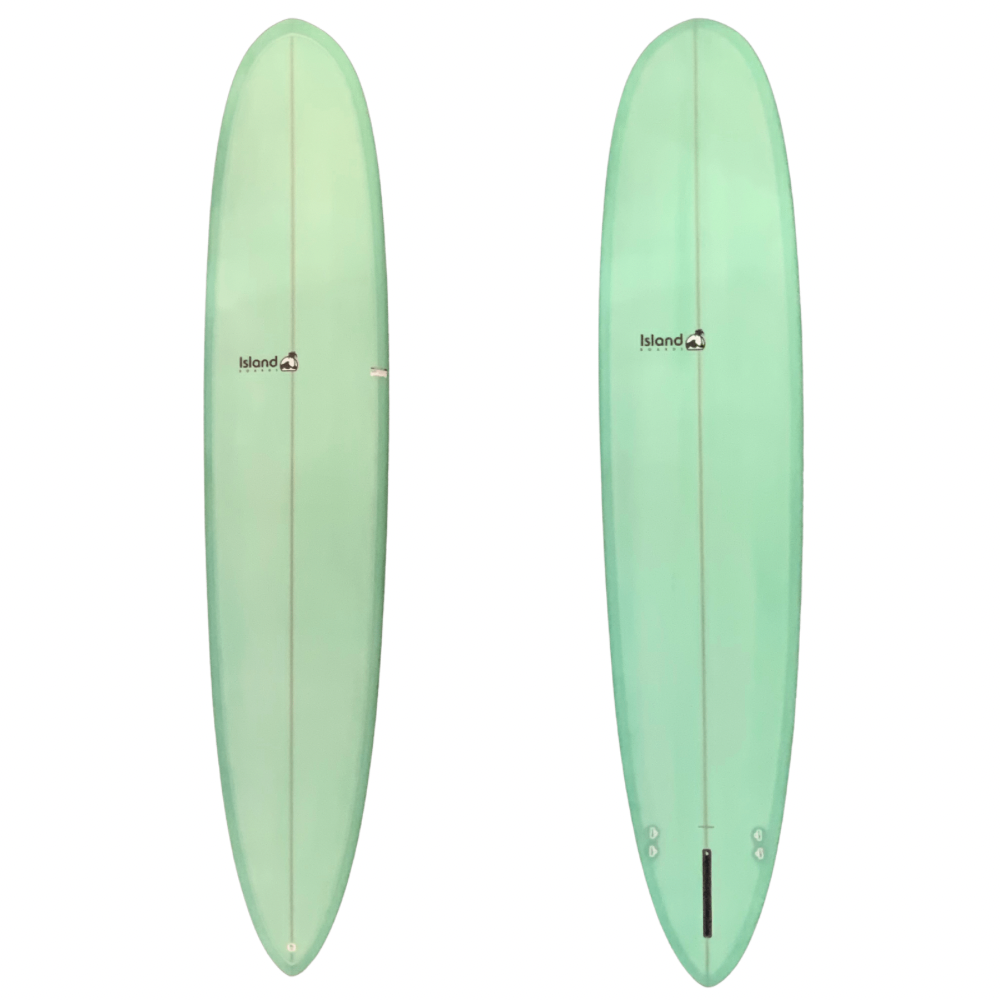 Island Boards Longboard Coke Bottle Green 9ft2in