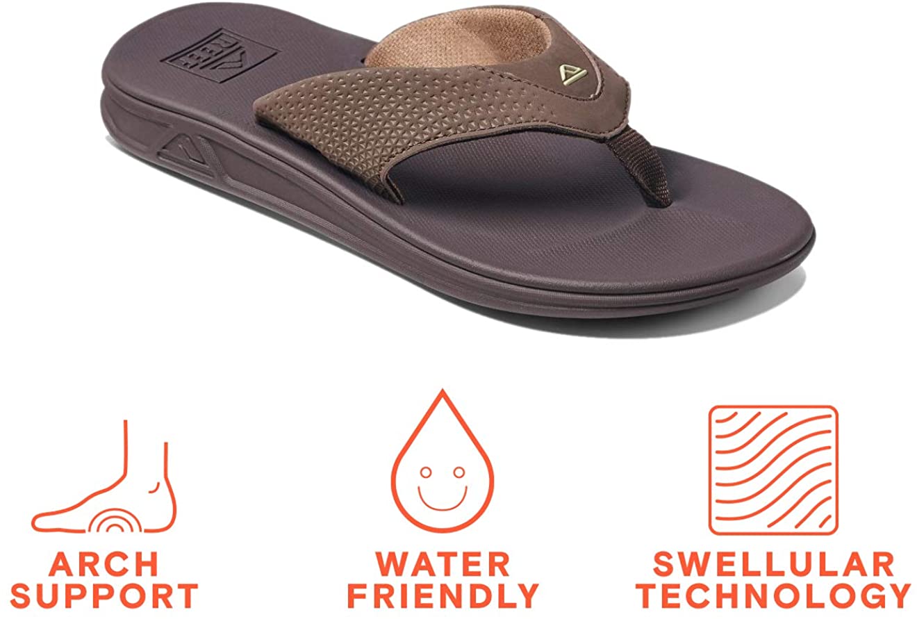 Reef Rover Mens Sandal BRO-Brown 9