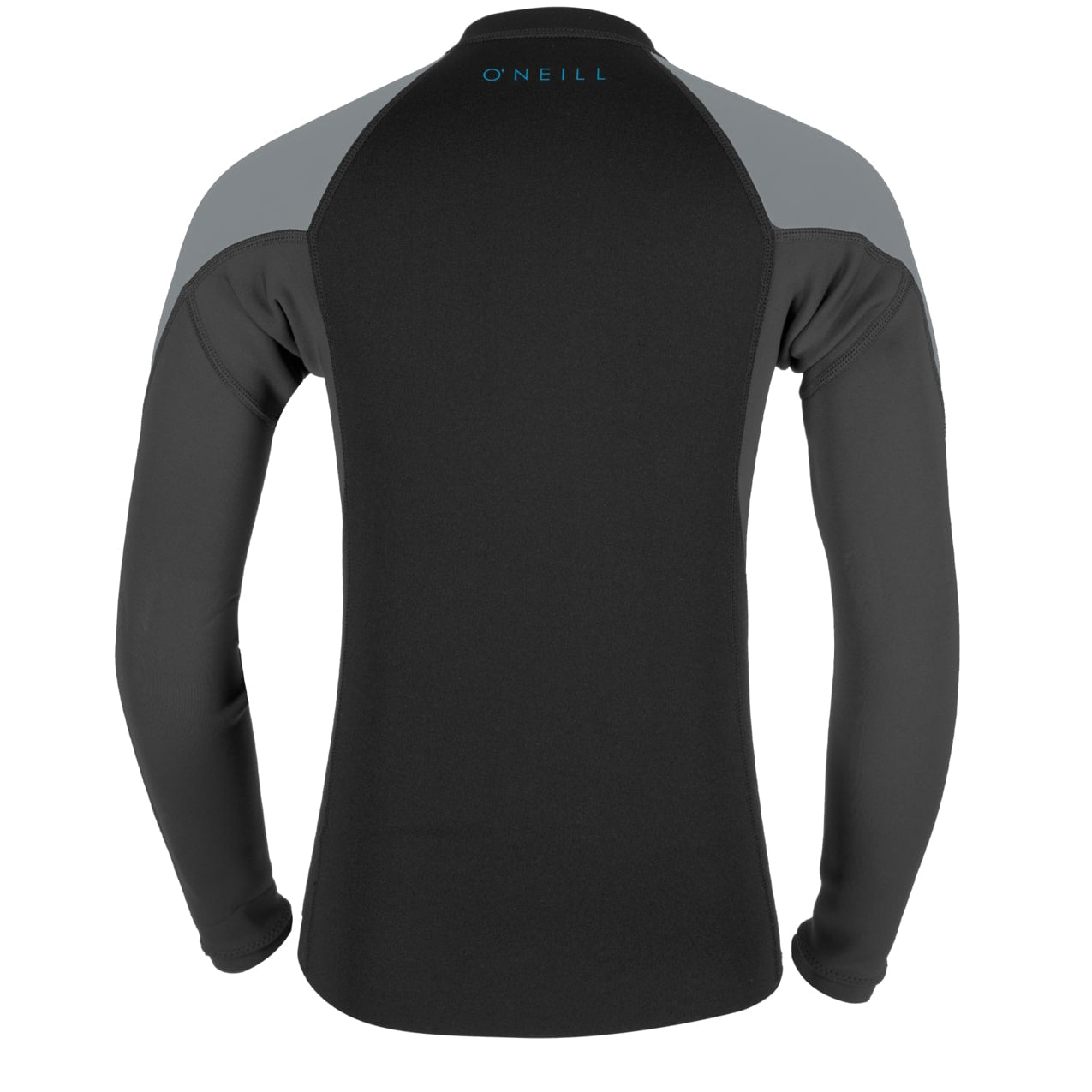 O Neill Reactor-2 2mm Front Zip L/S Boys Jacket DQ3-Black-Graphite-Cool Grey 4