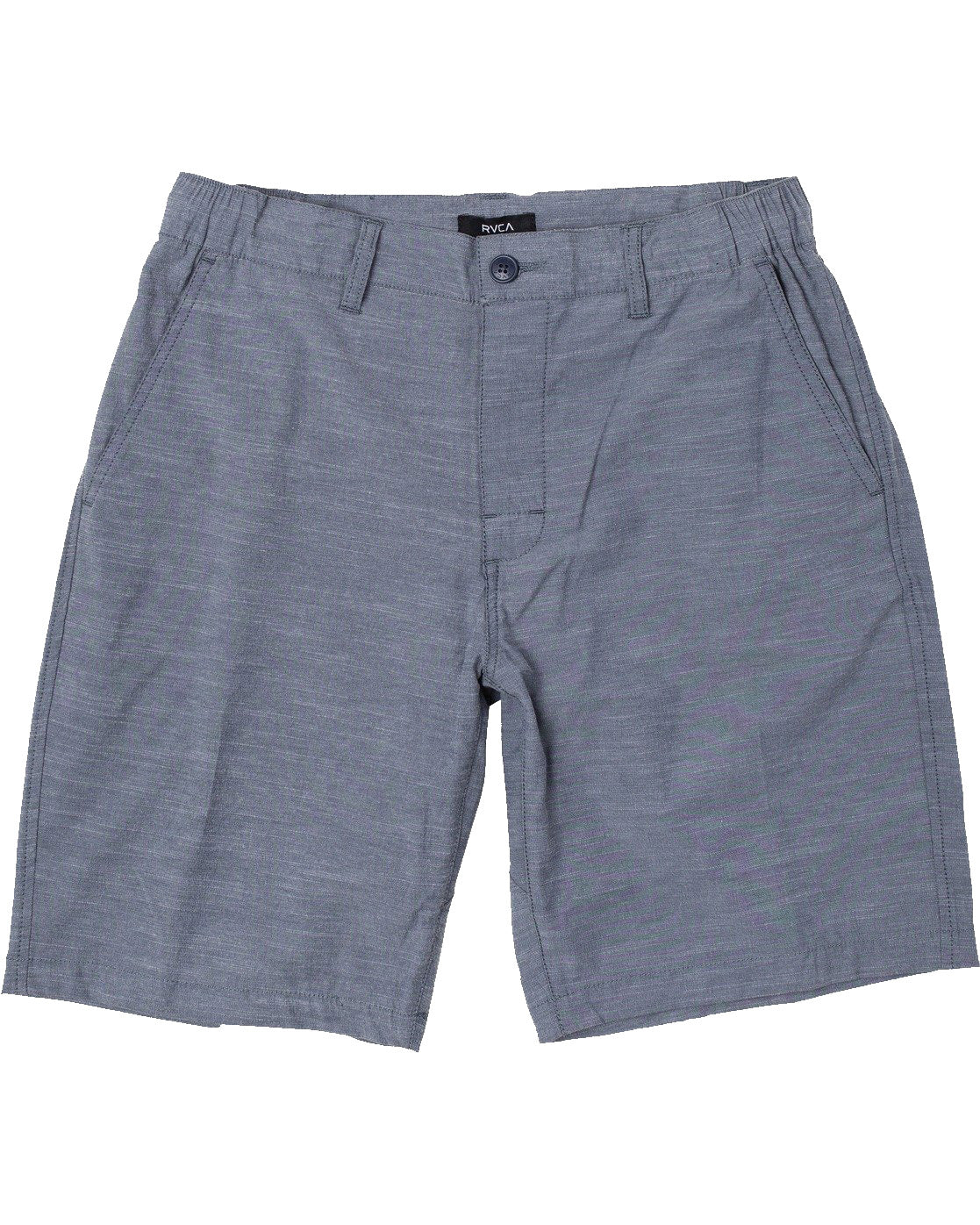 RVCA Boys All Time Costal Solid Hybrid Short 17" MDY- Moody Blue 23