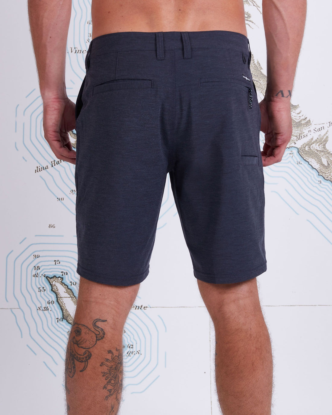 SALTY CREW DRIFTER 21 HYBRID WALKSHORT Black 30
