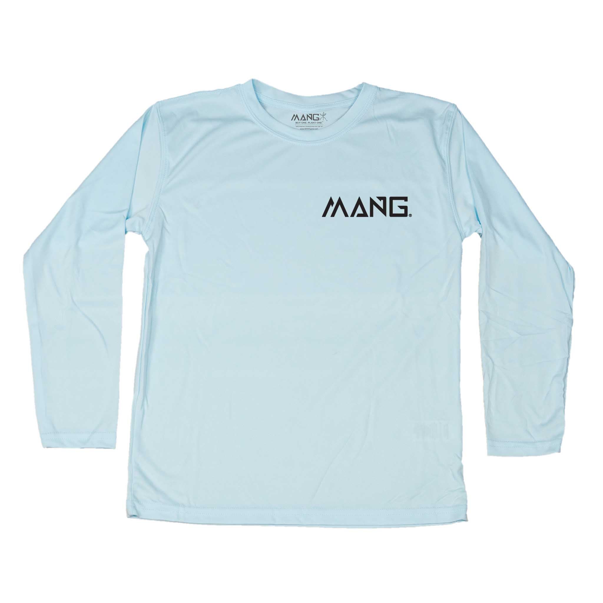 Mang Toddler Performance LS Shirt TurtleCrawl ArcticBlue 4T
