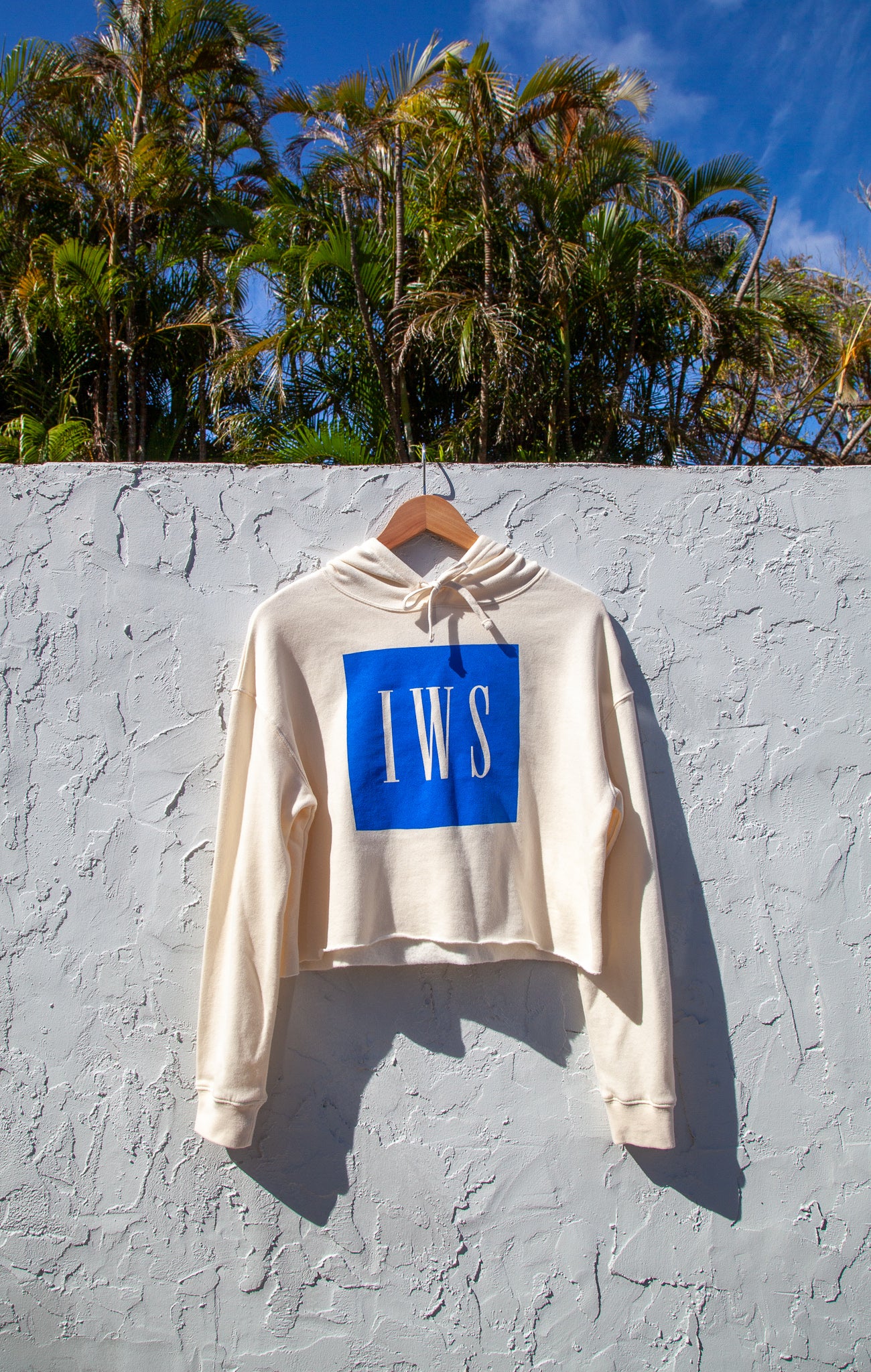 Island Water Sports Gap Crop Fleece Hoodie Bone XL