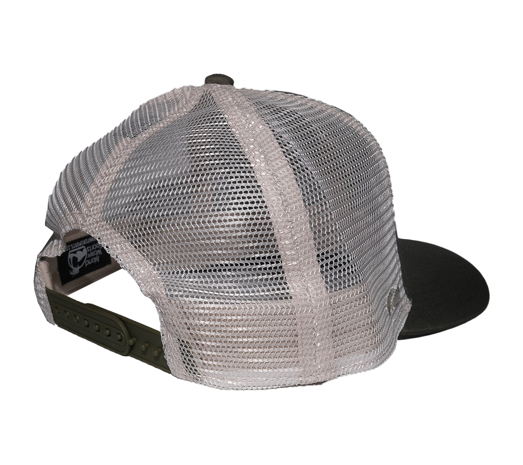 Island Water Sports Delray Beach Baseball Hat Woody Black