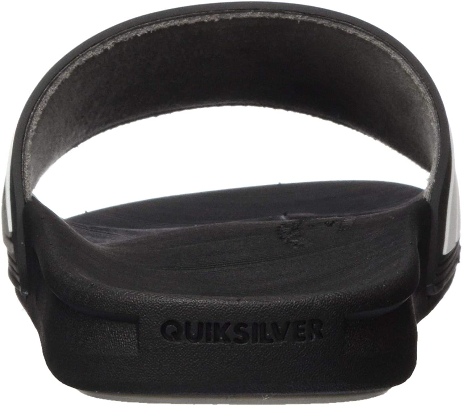 Quiksilver Rivi Slide Mens Sandal XKKW-Black-Black-White 6