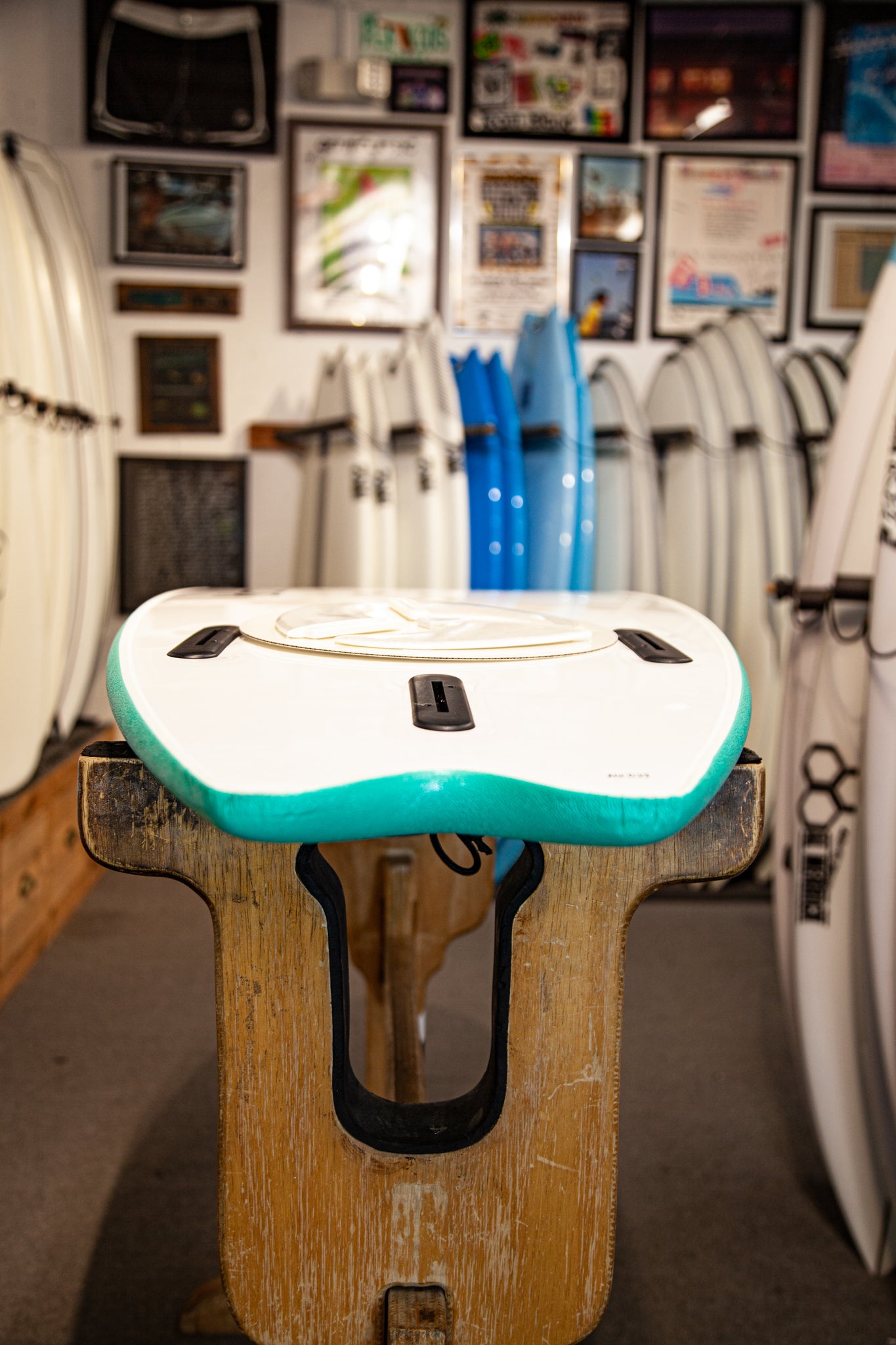 Island Water Sports Swallow Tail Softtop Surfboard