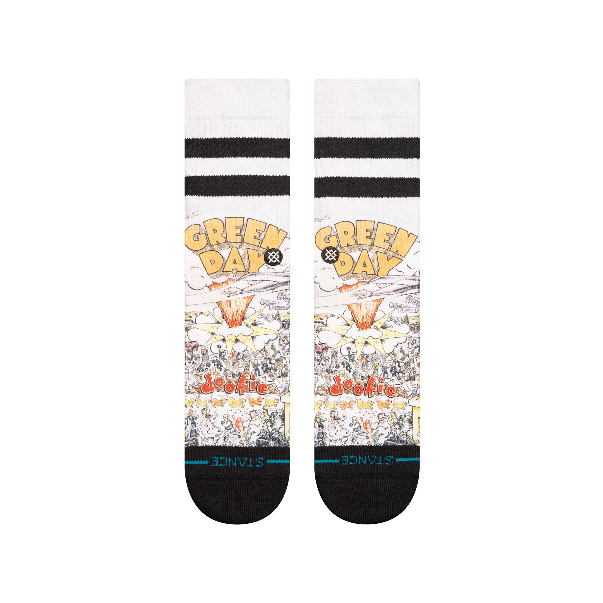Stance Basket Case Crew Sock MUL L