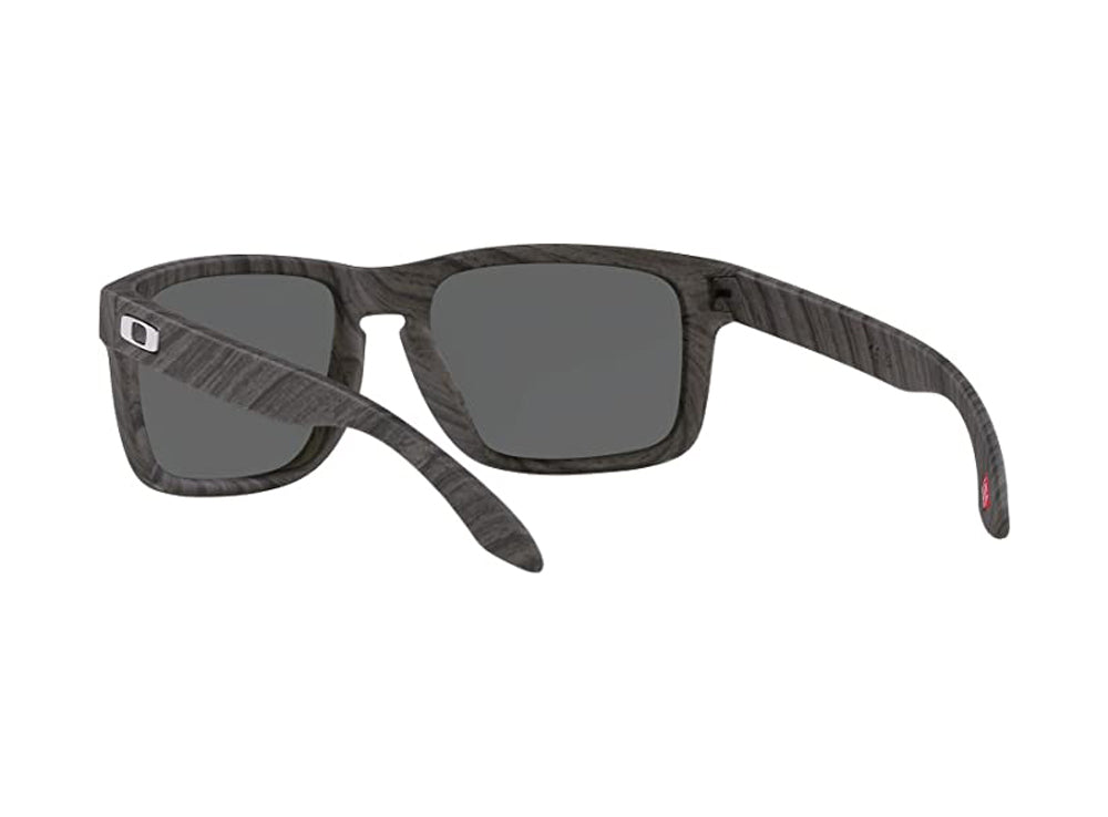 Oakley Holbrook Polarized Sunglasses Woodgrain PrizmBlack Square