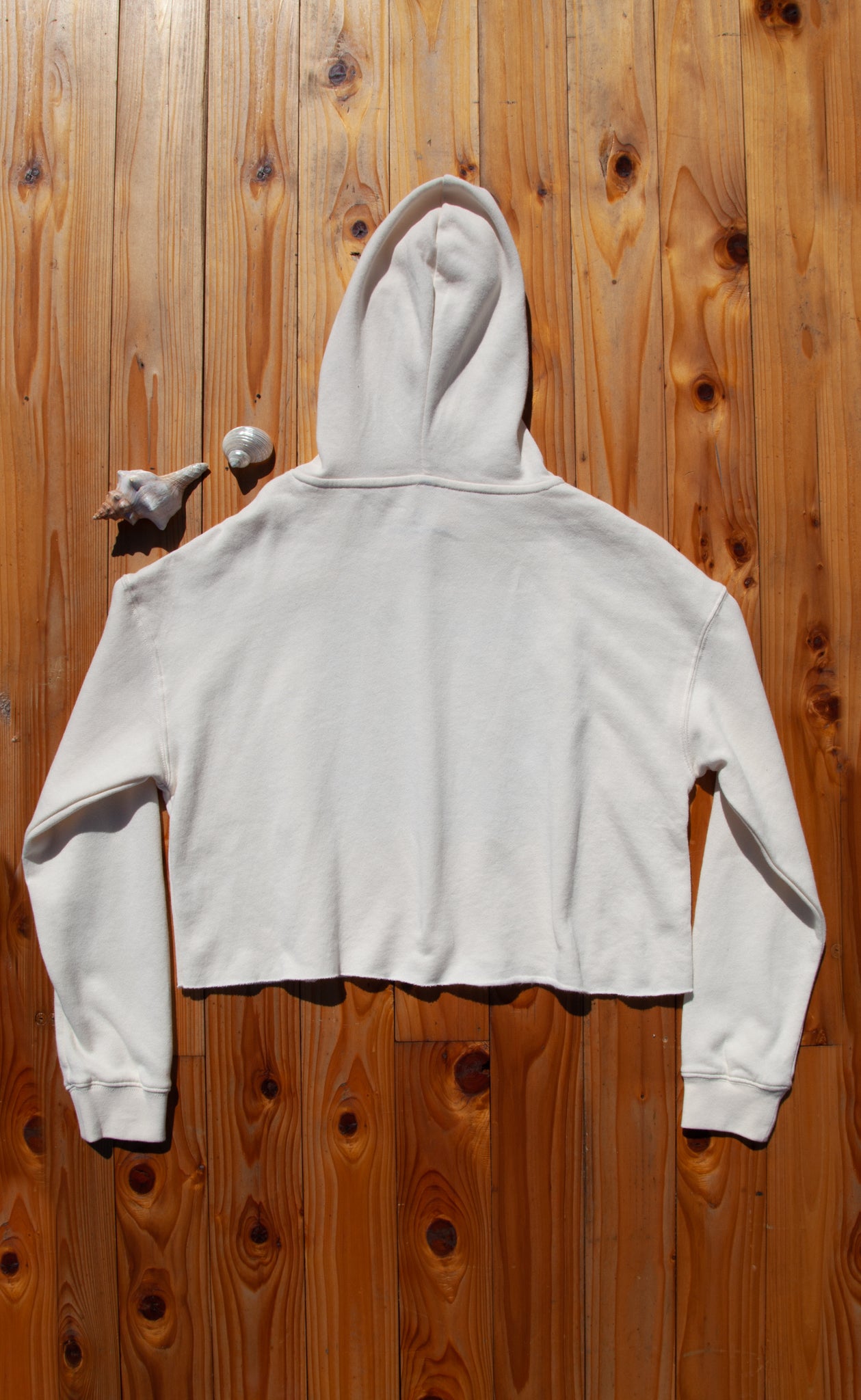 Island Water Sports Gap Crop Fleece Hoodie Bone XL