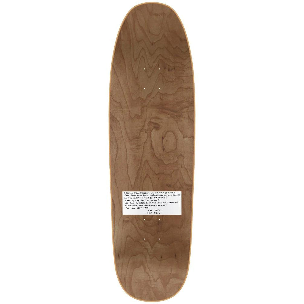 Heritage Skateboards Alien Deck Vallely Blue 9.18