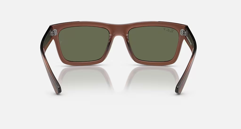 Ray-Ban Warren Sunglasses TransparentBrown DkGreen