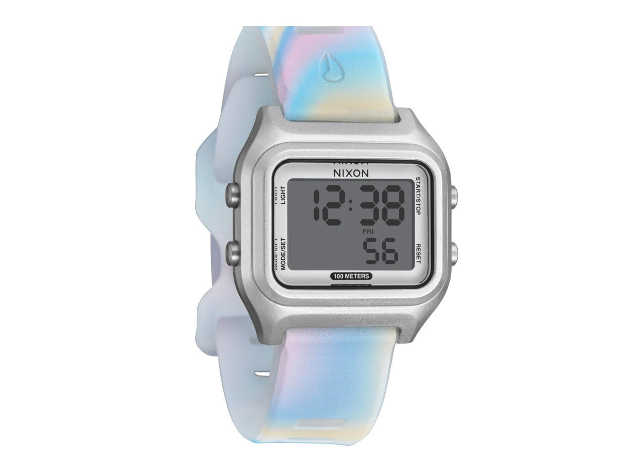 Nixon The Ripper Watch 5229-Silver-Pastel Swirl