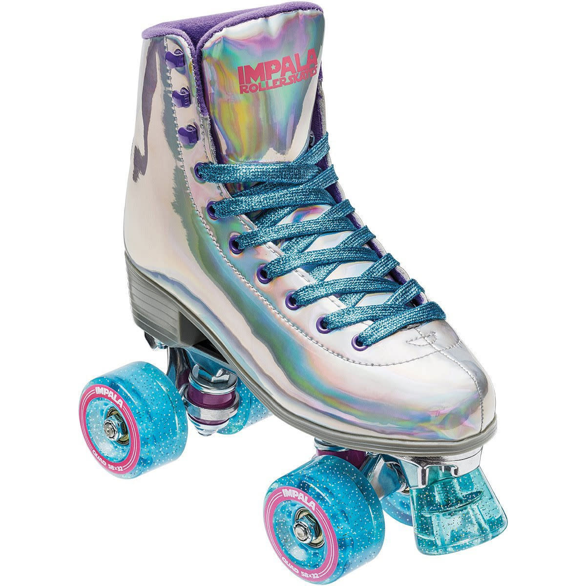 Impala Sidewalk Womens Roller Skates Holographic 9