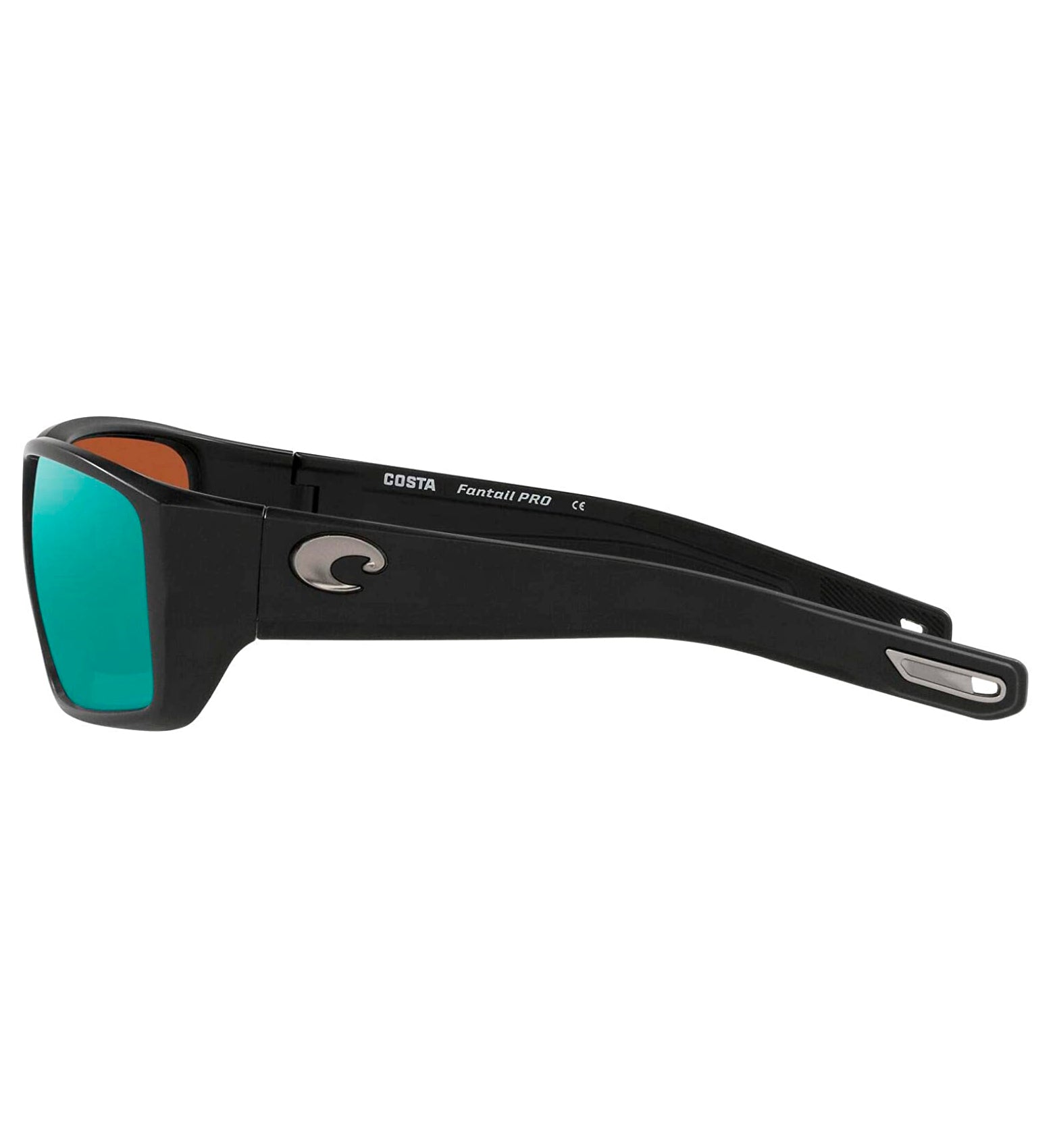 Costa Del Mar Fantail Pro Sunglasses MatteBlack GreenMirror 580G