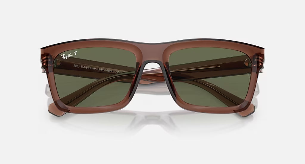 Ray-Ban Warren Sunglasses TransparentBrown DkGreen