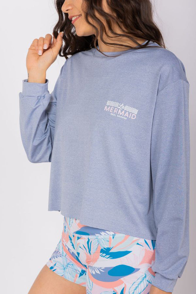 Reel Skipper La Girlfriend Top Zen Blue L