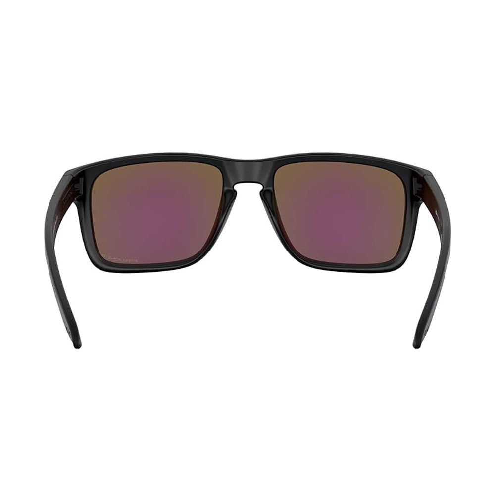 Oakley Holbrook XL Polarized Sunglasses MatteBlack PrizmSapphireIridium Square