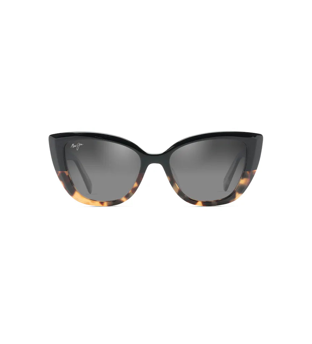Maui Jim Blossom Polarized Sunglassses BlackTokyoTortoise Grey