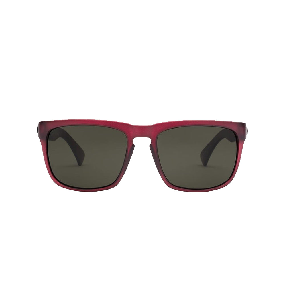 Electric Knoxville XL Polarized Sunglasses JM Boars Blood Grey Square