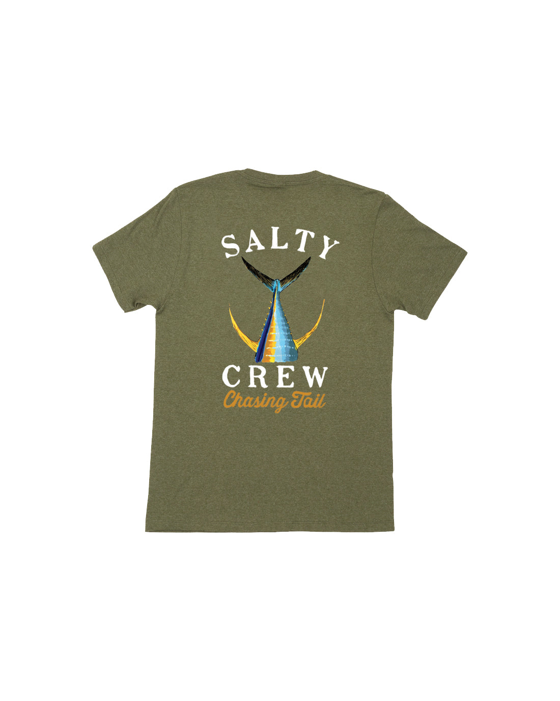Salty Crew Tailed SS Tee  Forest Heather S